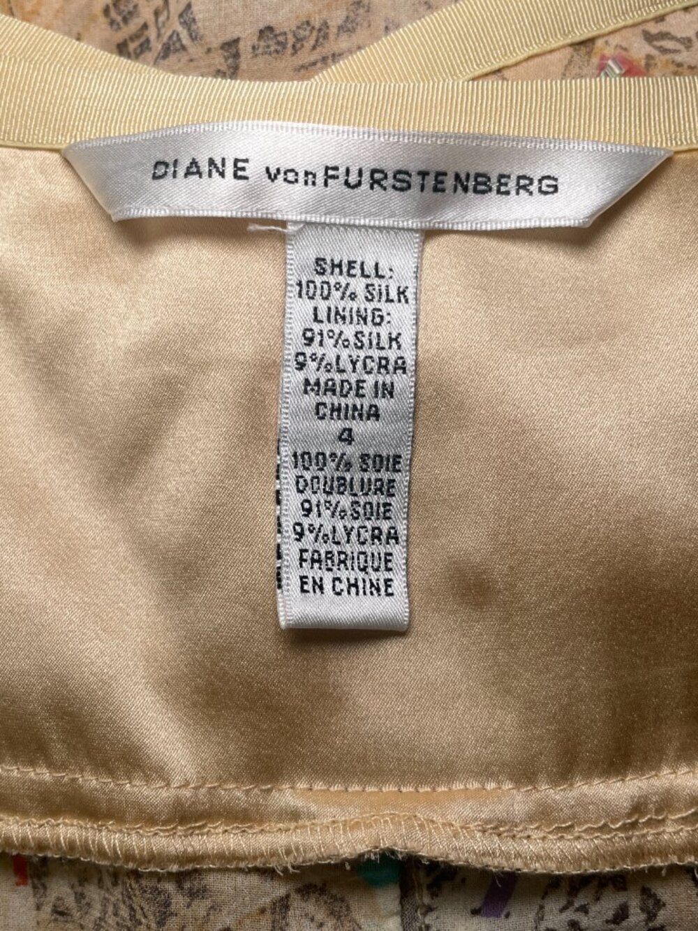 Diane von Furstenberg Vintage 2000s “Montespan” beaded silk tunic mini dress - Picture 6 of 11